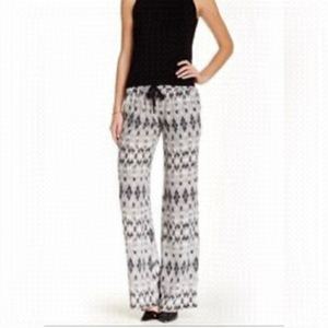 Joie Wide Leg Pants silk pant size small